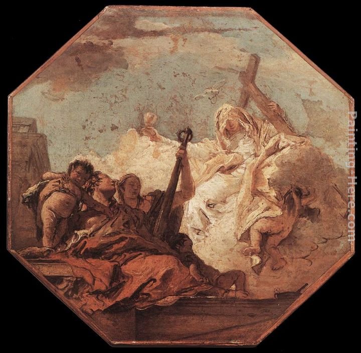 Giovanni Battista Tiepolo The Theological Virtues
